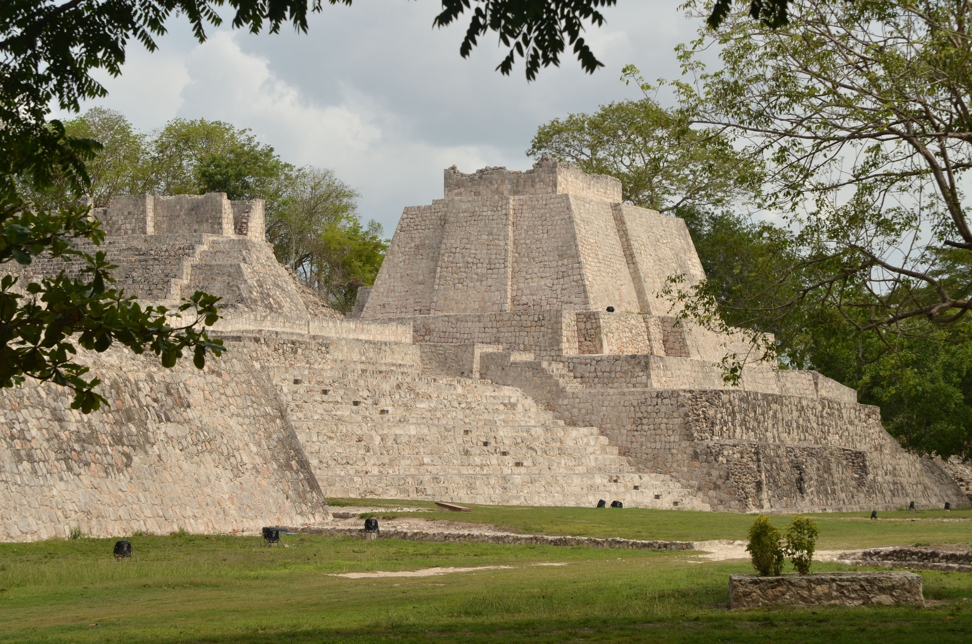 Pyrmide d'Edzna à Campeche